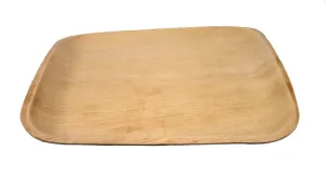10" Square Flat Festivalware Palm Dinner Party Plate (case)