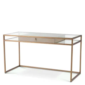 114780 - Desk Napa Valley woven washed oak veneer