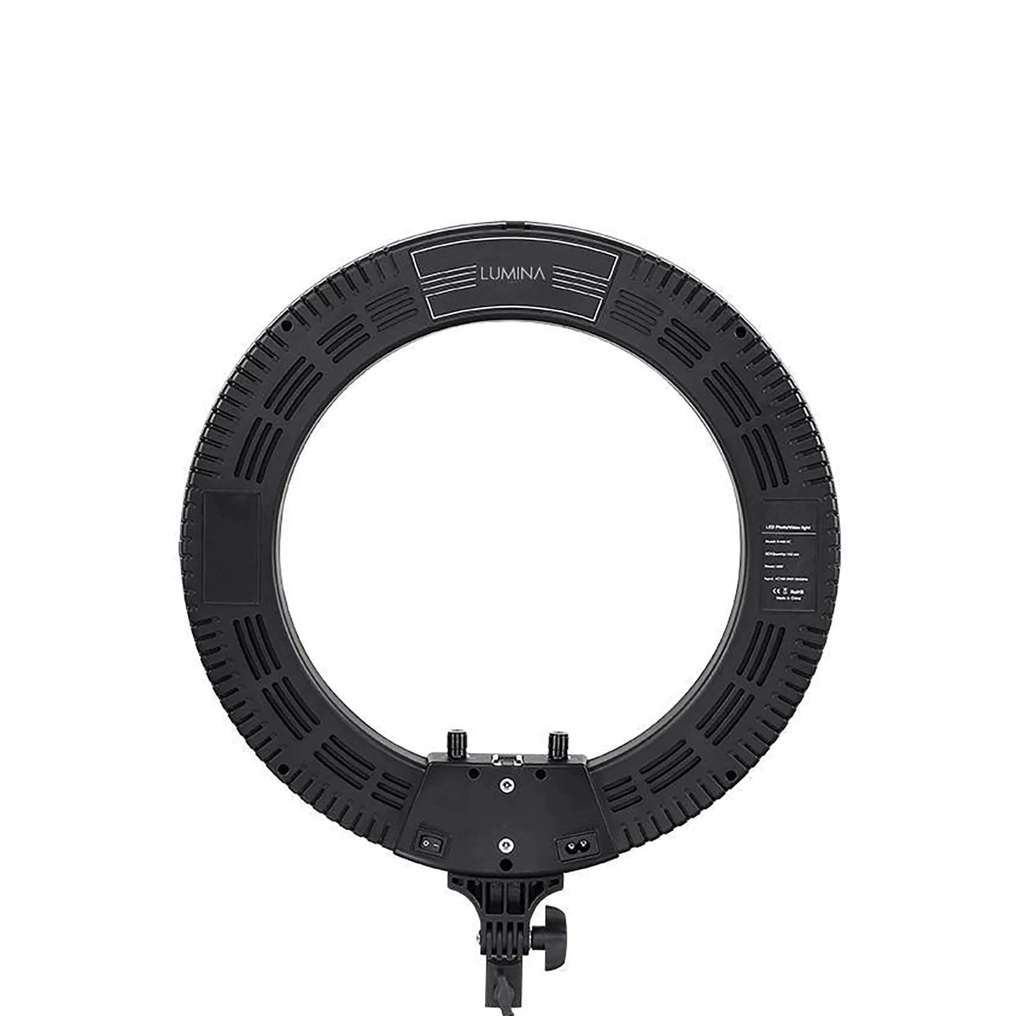 18" Professional Ring Light with Phone & Camera Holder