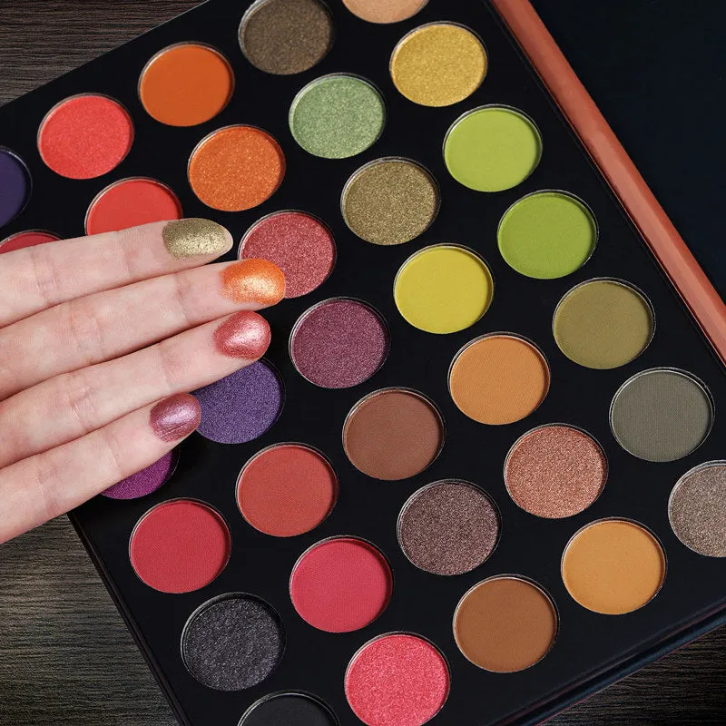 35 Color  Matte Matallic Eyeshadow