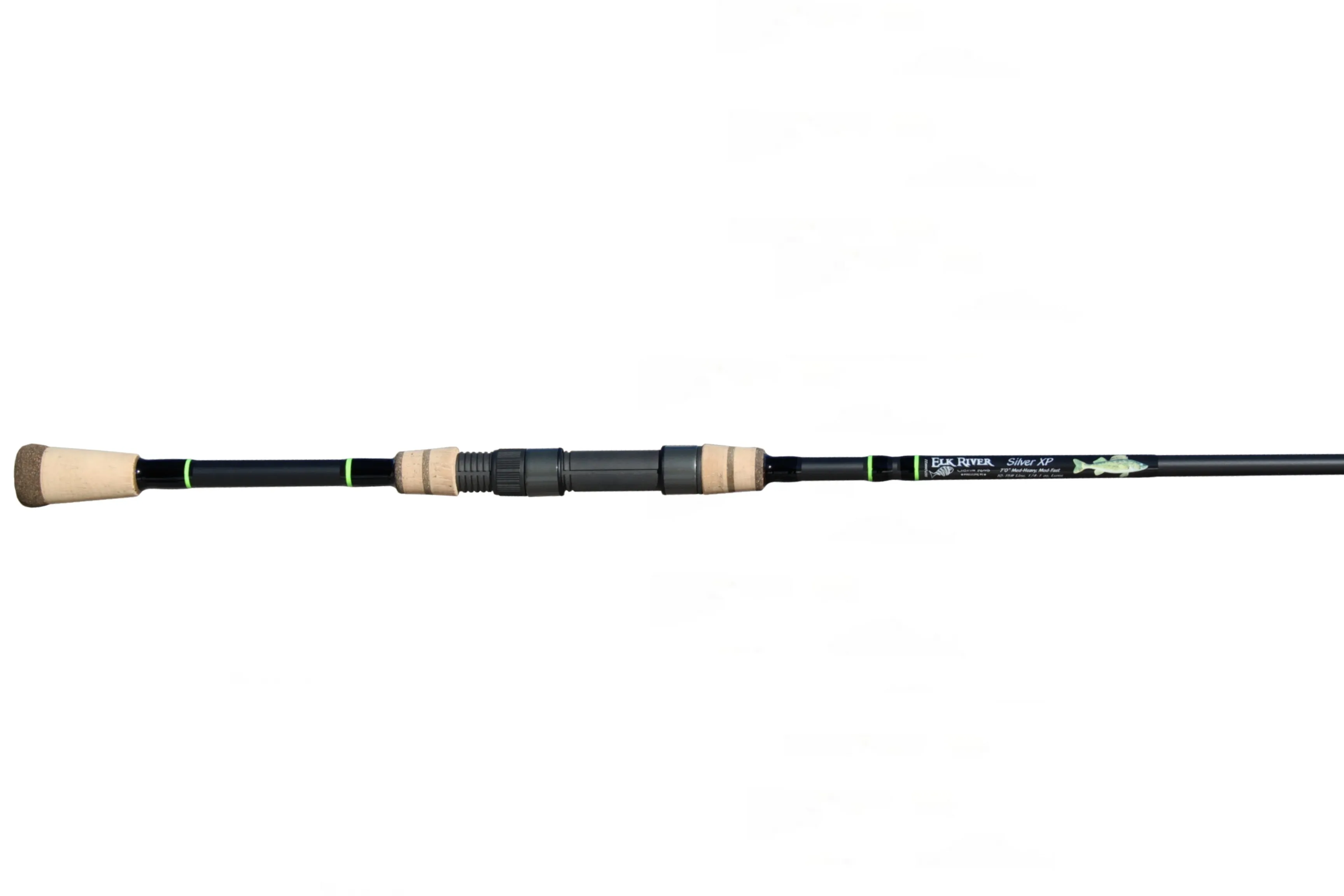 6'6'' Medium Walleye & Smallmouth Silver XP Spinning