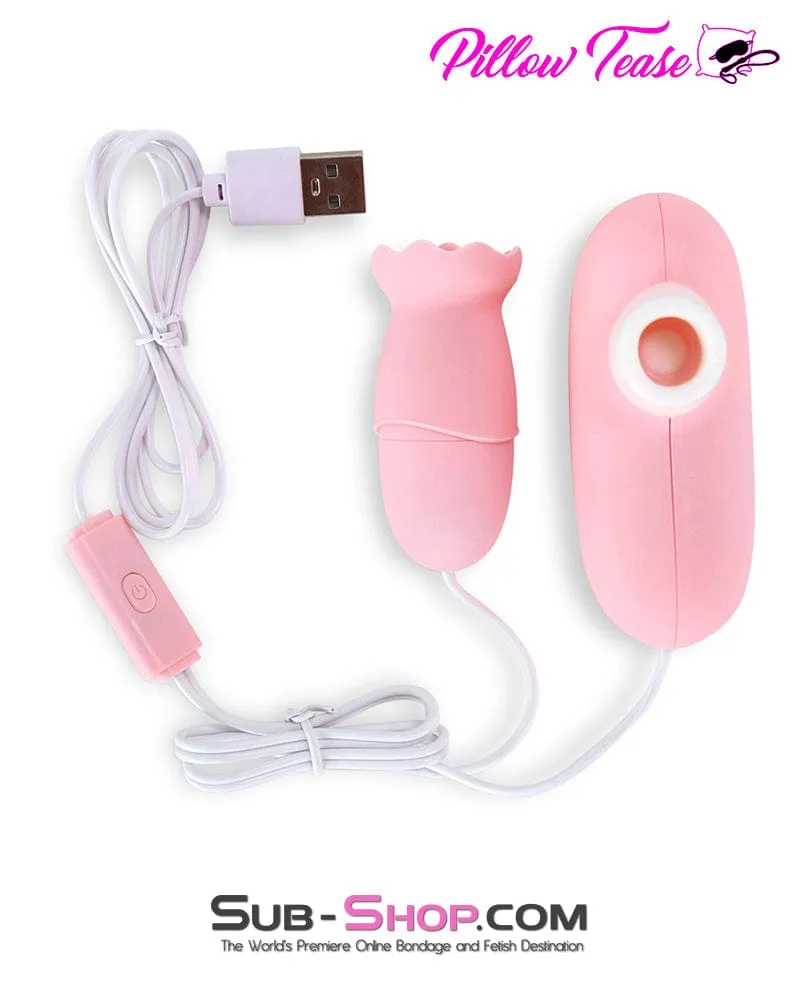 9979M      7 Function Suction and Vibration Bullet Dual Ended Pleaser