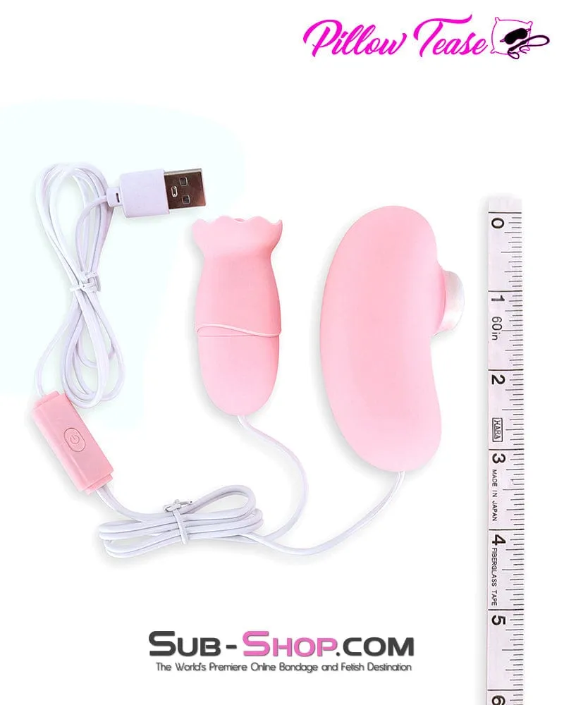 9979M      7 Function Suction and Vibration Bullet Dual Ended Pleaser