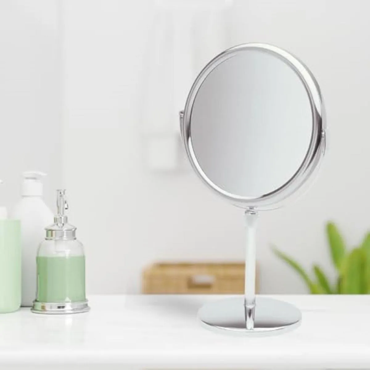 9" 5X-1X Mirror