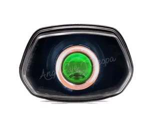 Angel Eye Yellow With Green Devil Eye (model 1) | Vespa Sprint
