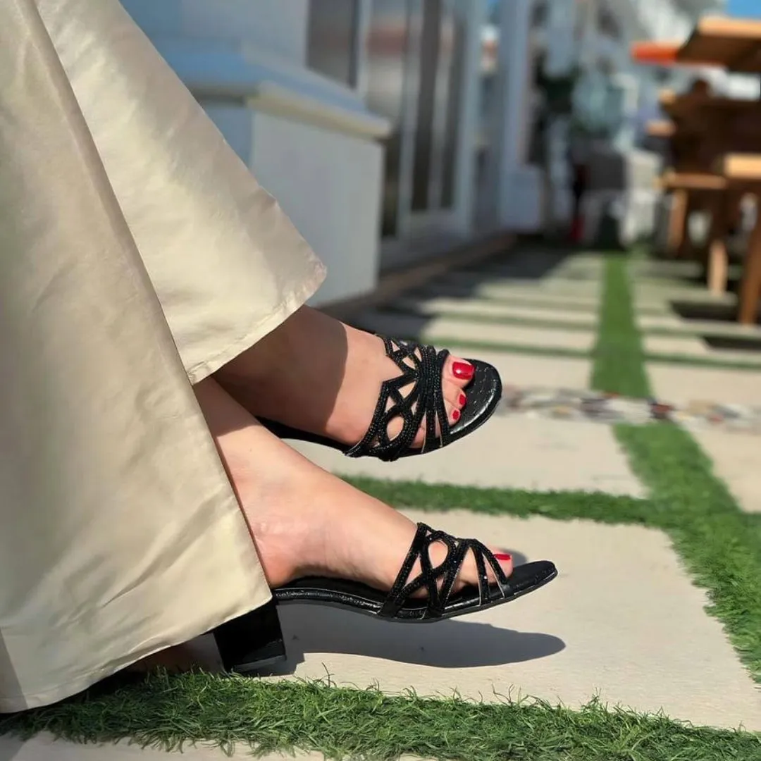 Arwa Heels S222H - Black