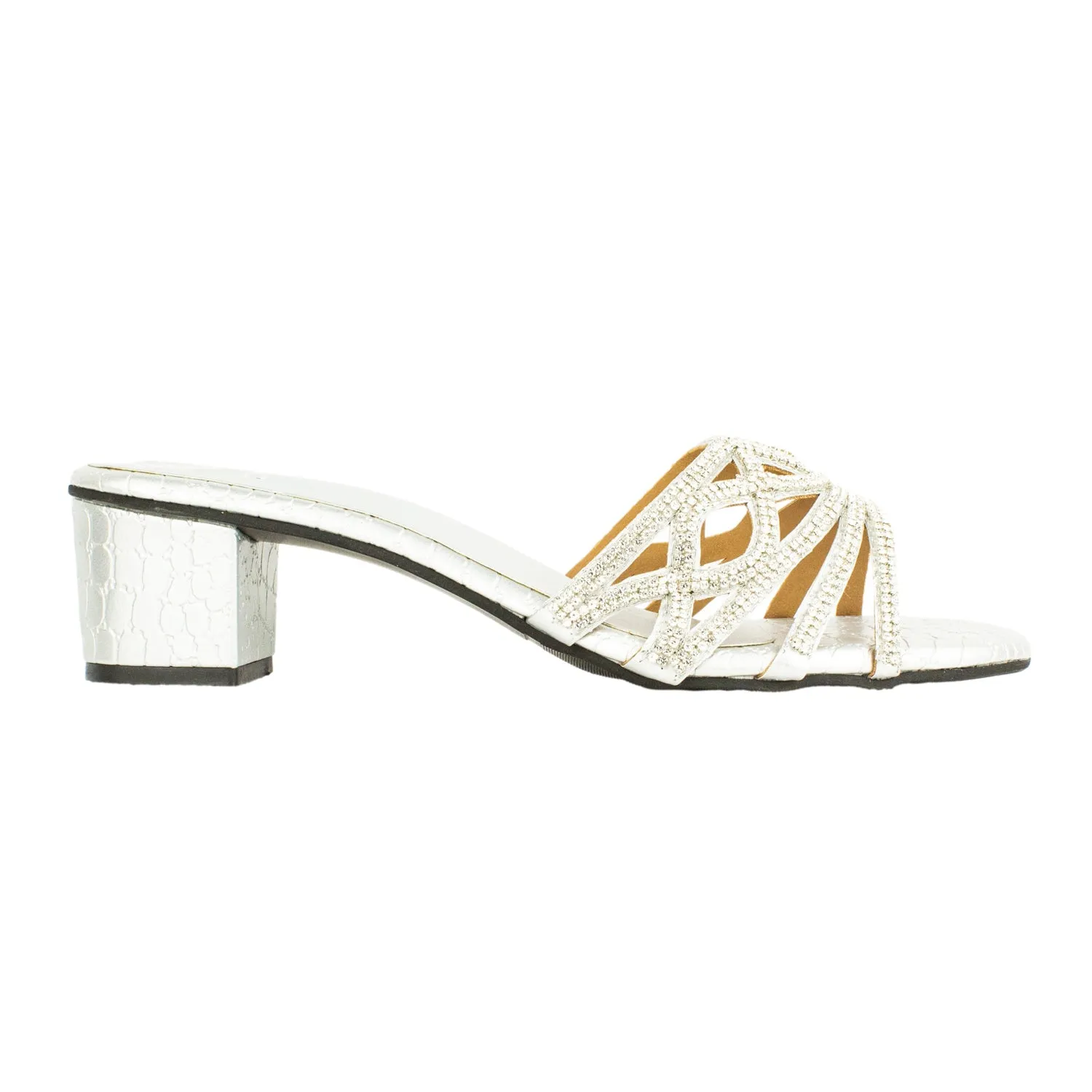 Arwa Heels S222H - Silver