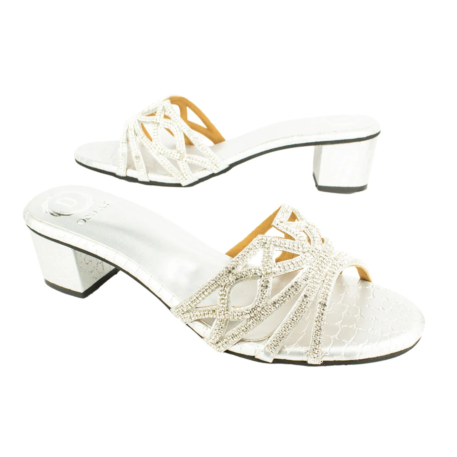 Arwa Heels S222H - Silver