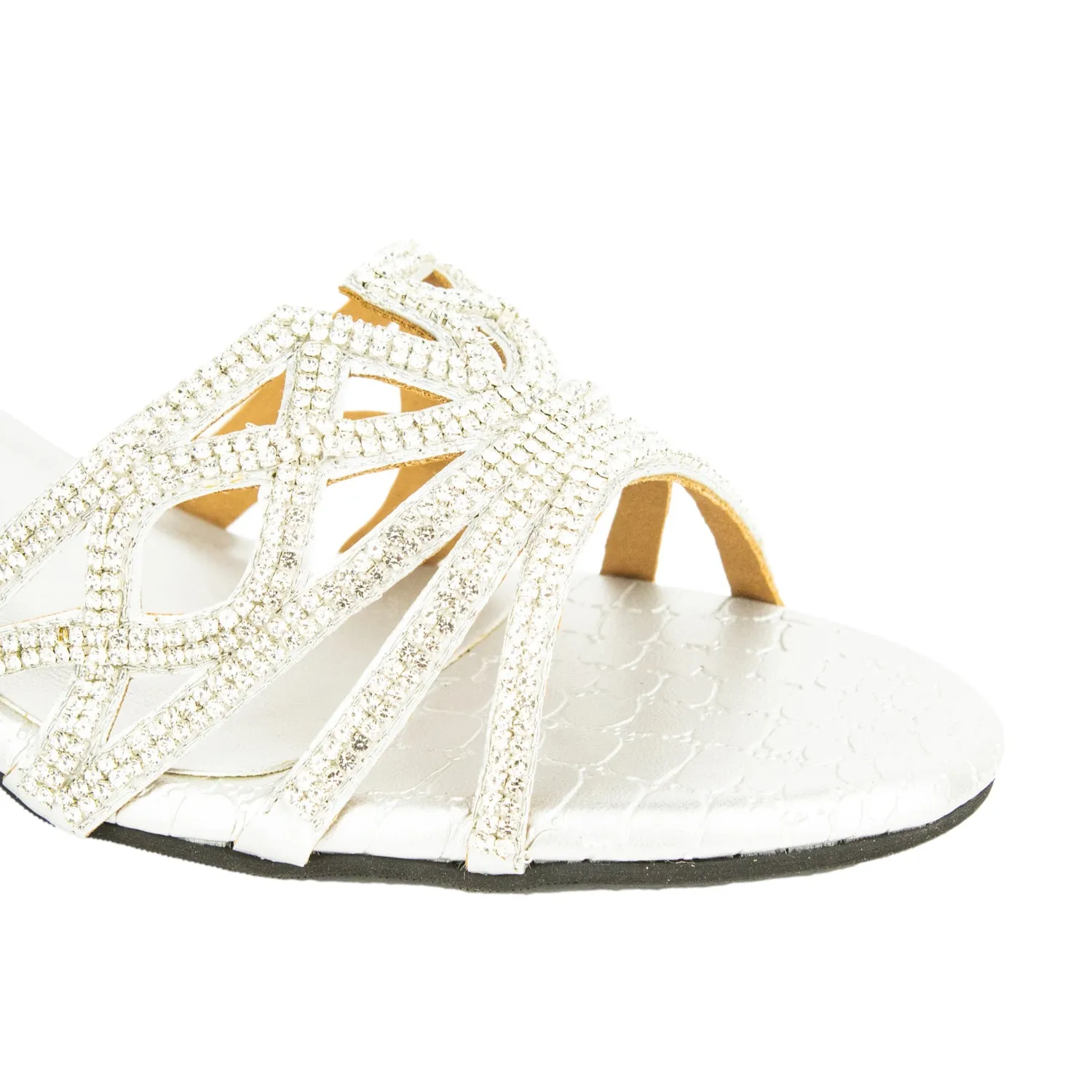 Arwa Heels S222H - Silver