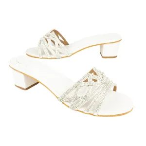 Arwa Heels S222H - White