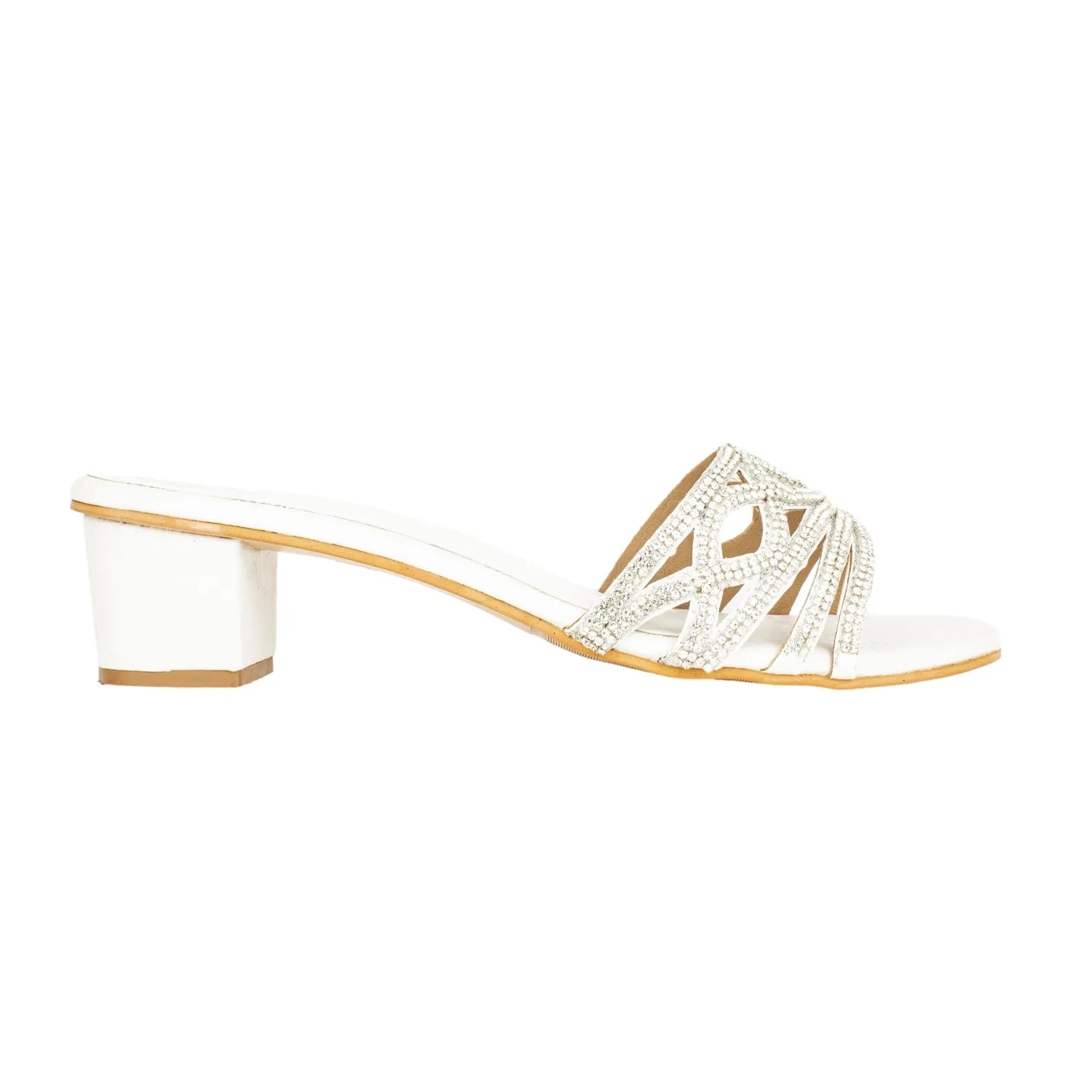 Arwa Heels S222H - White