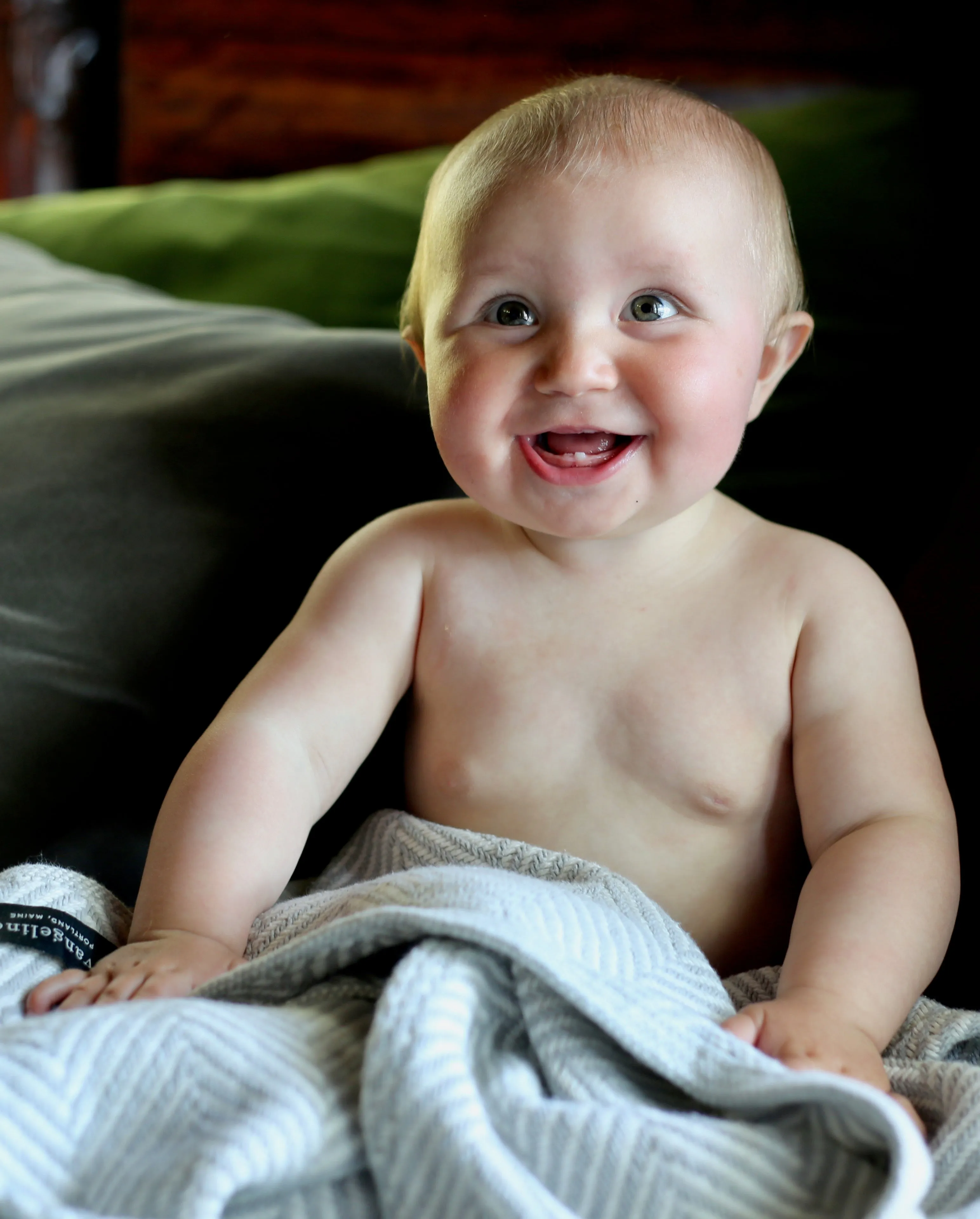 Baby Blanket Herringbones