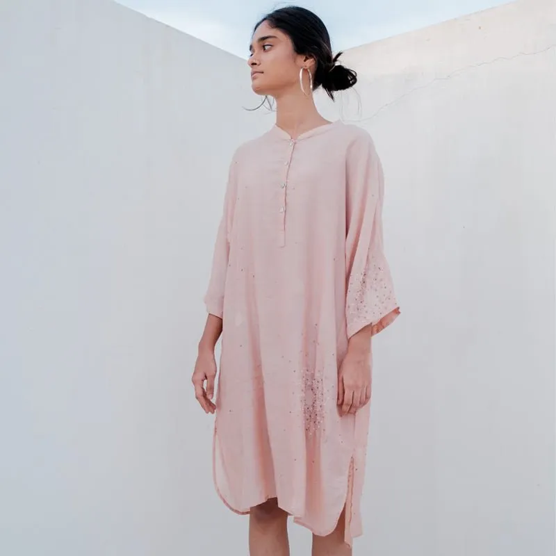 Baby Pink Hayal Dress
