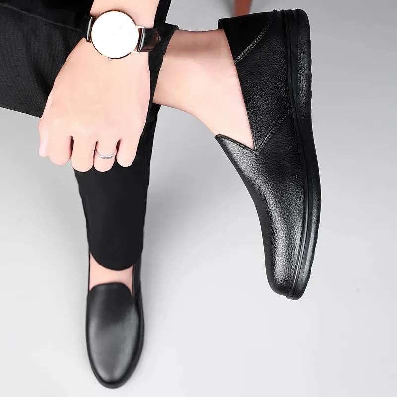 Basik Genuine Leather Loafers