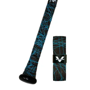 Bat Grip Beisbol Softbol Vulcan LAZER AZUL 1.75 MM