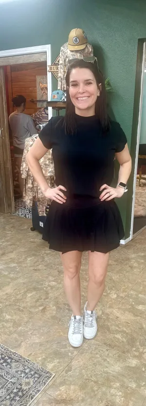 Black As Your Heart Butter Skort
