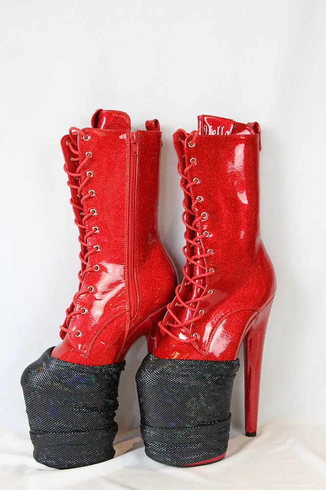 BLACK SPARKLE High Heel Shoe Protector
