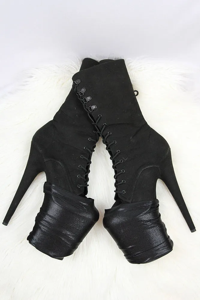 BLACK SPARKLE High Heel Shoe Protector