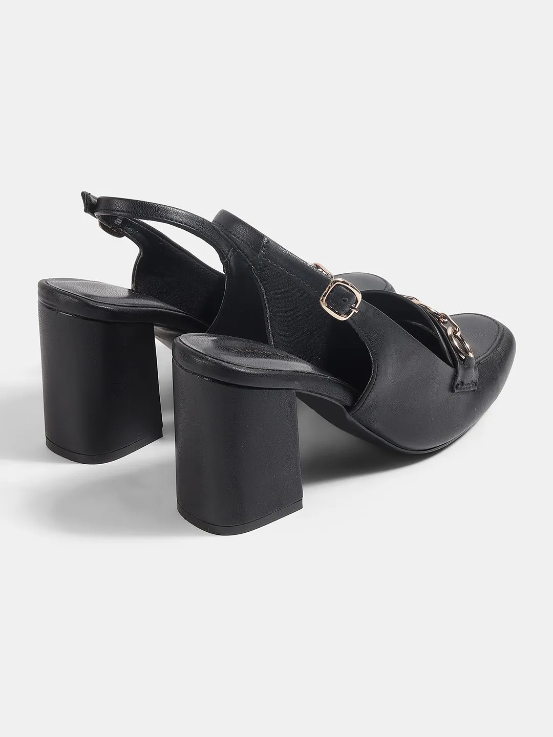 Block Heel Pumps