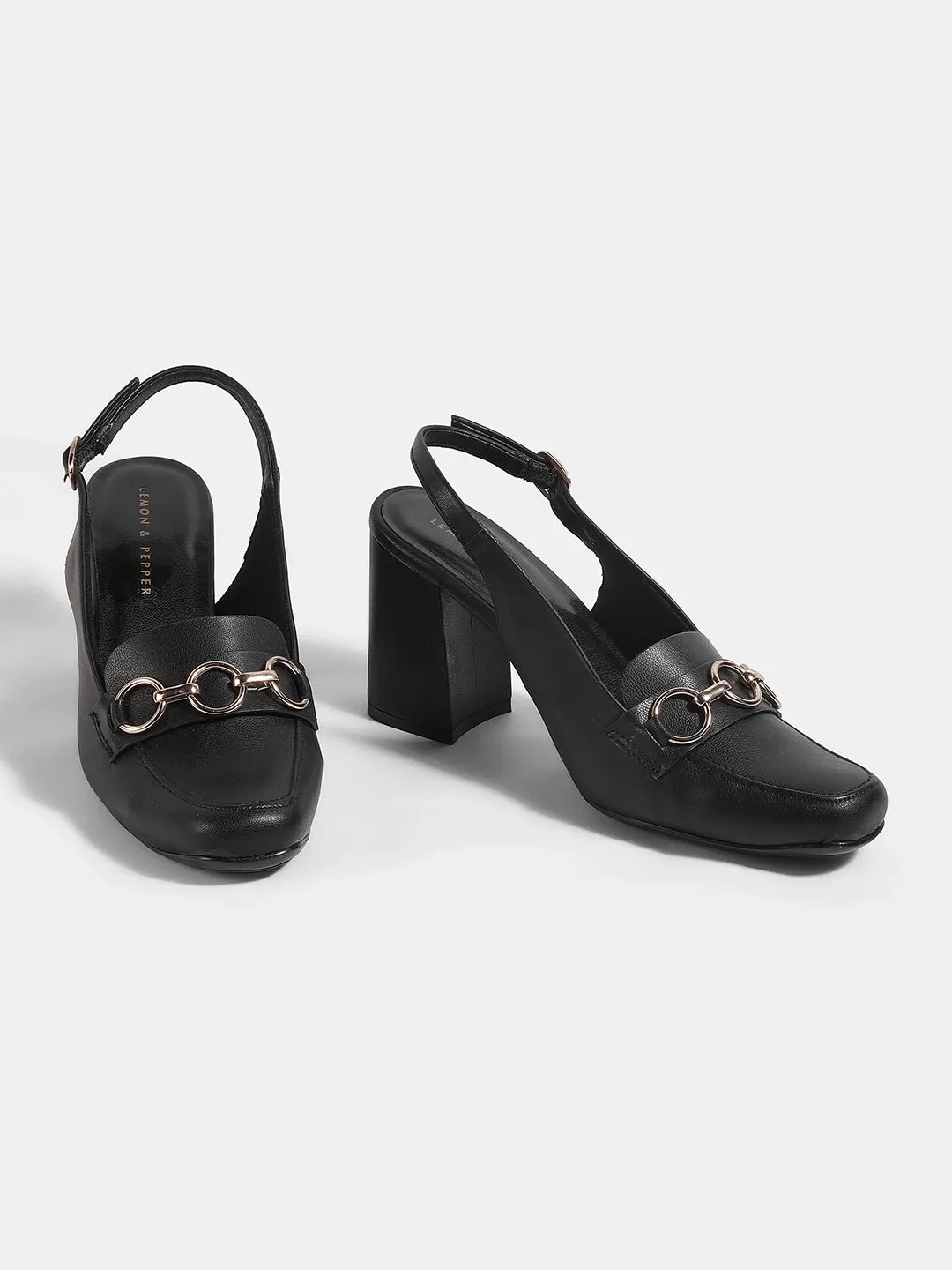 Block Heel Pumps