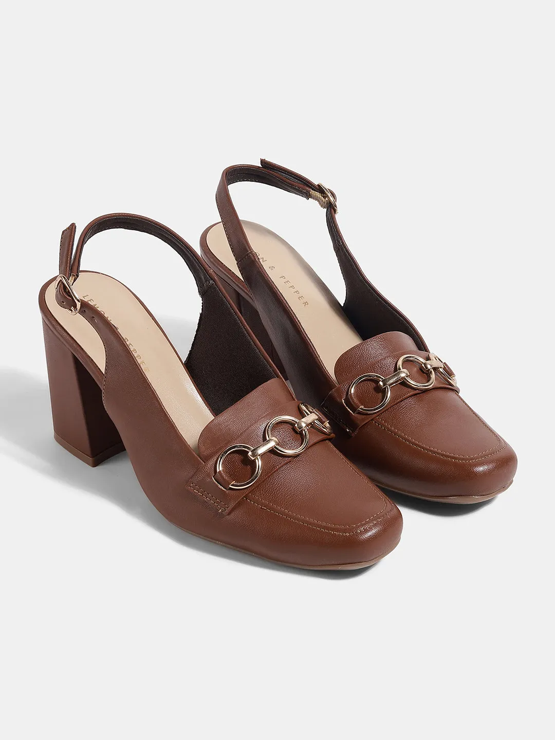 Block Heel Pumps
