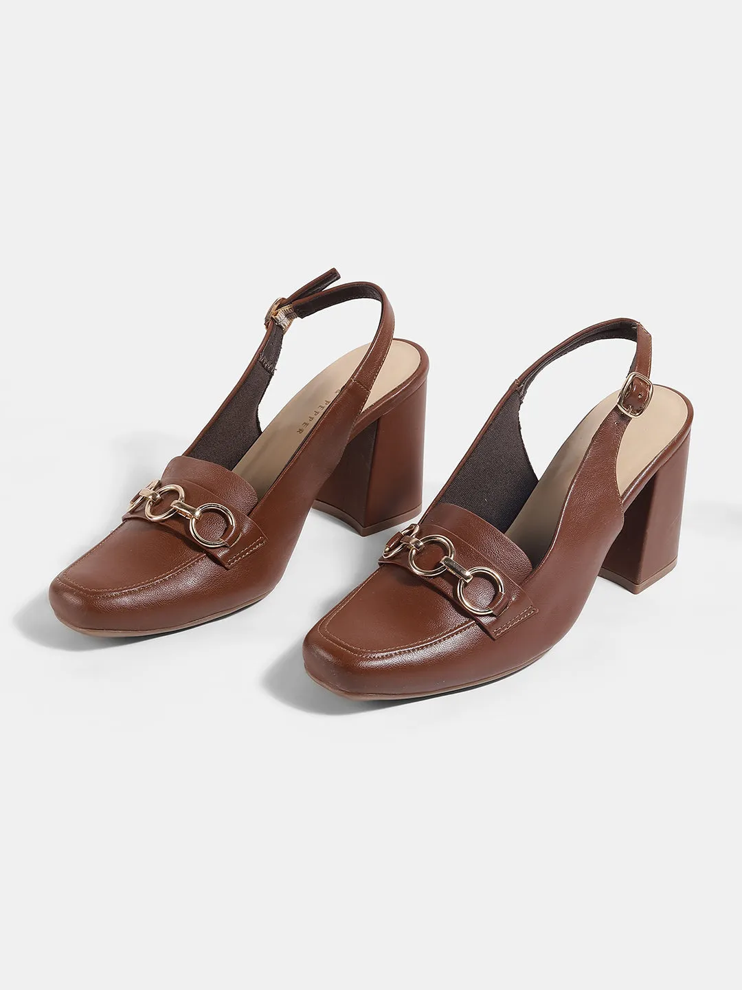 Block Heel Pumps