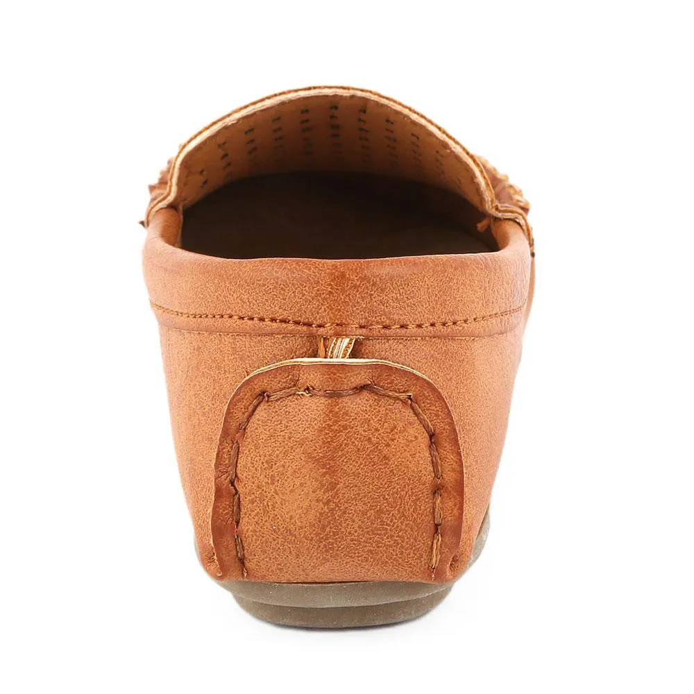 Boys Loafer (1231-1) - Camel