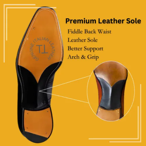 BRADLEY Premium Chelsea Boots, crafted in Hand Patina Leather