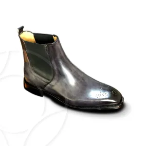 BRADLEY Premium Chelsea Boots, crafted in Hand Patina Leather