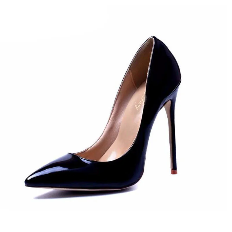 Brand Shoes Woman High Heels Pumps Red High Heels 12CM Women Shoes High Heels Wedding Shoes Pumps Black Nude Shoes Heels