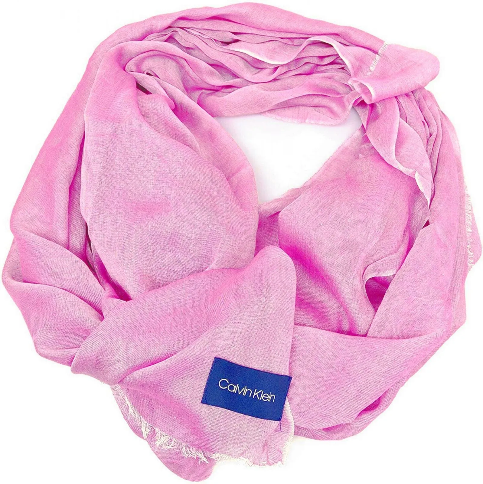 Calvin Klein Women's Rectangle Chambray Woven Scarf