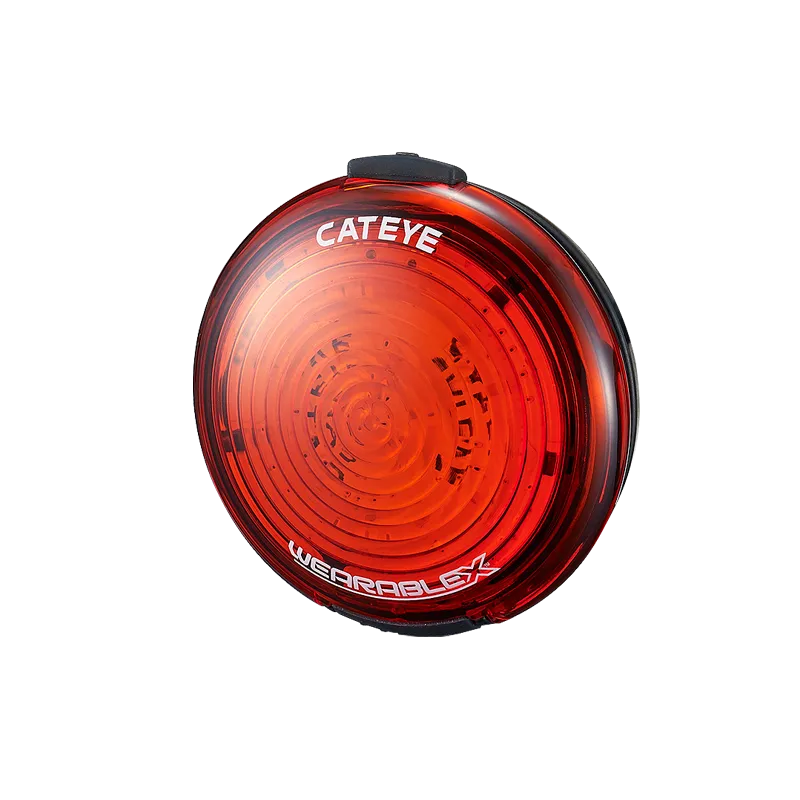 Cateye Wearablex Recharge Rear Safety Light