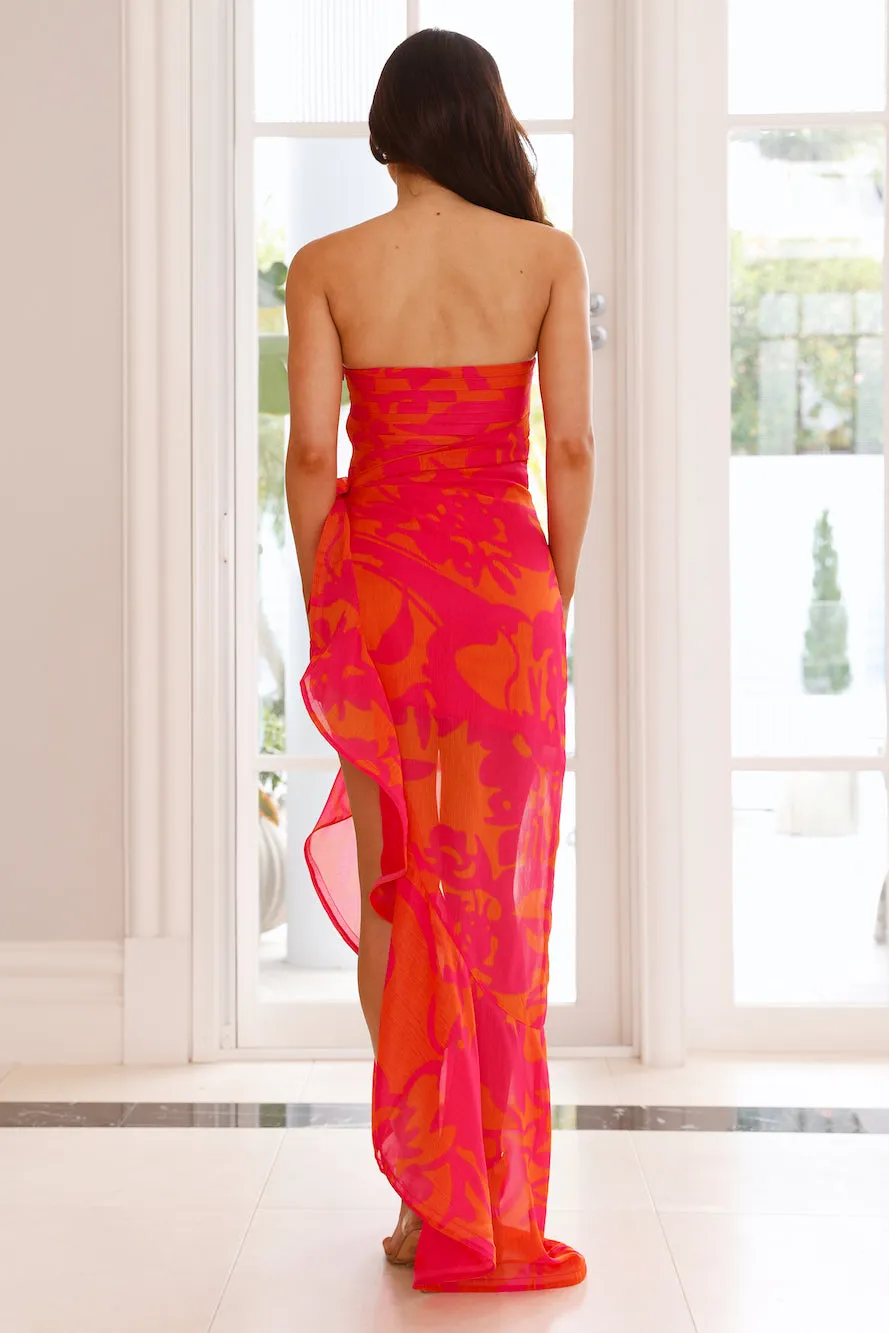 Celebrating Love Maxi Dress Orange