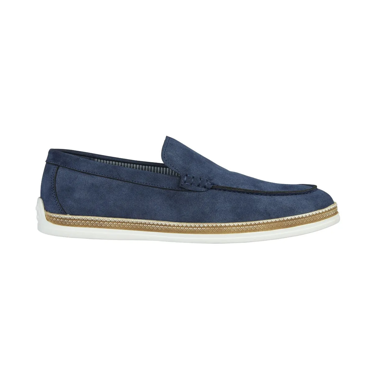 Charles Southwell St Ives Men's Slip On Moccasin Loafer Navy