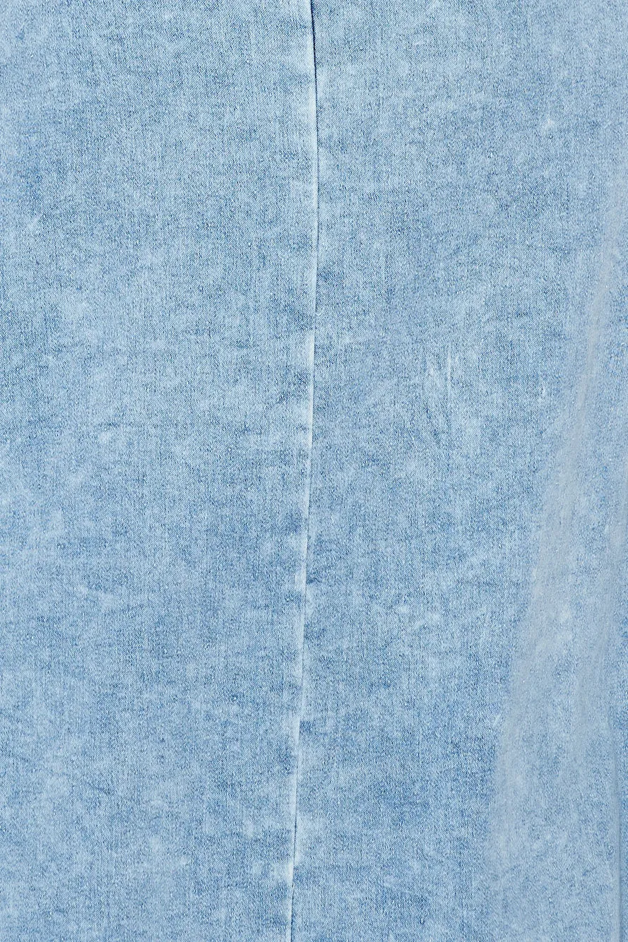 Choice Is Yours Strapless Maxi Dress Denim