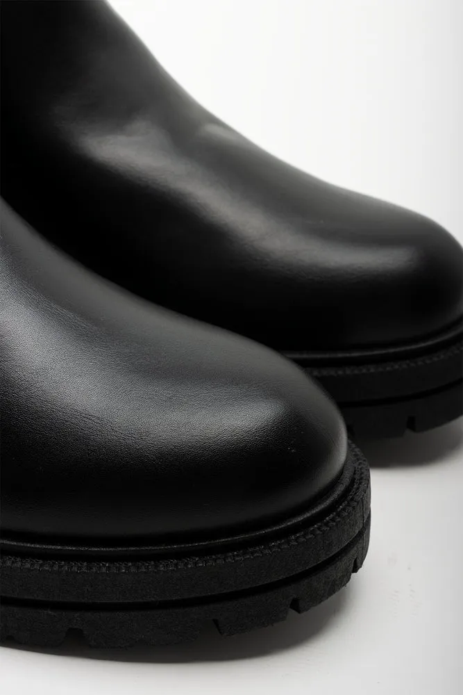 Chunky Chelsea Boot Black