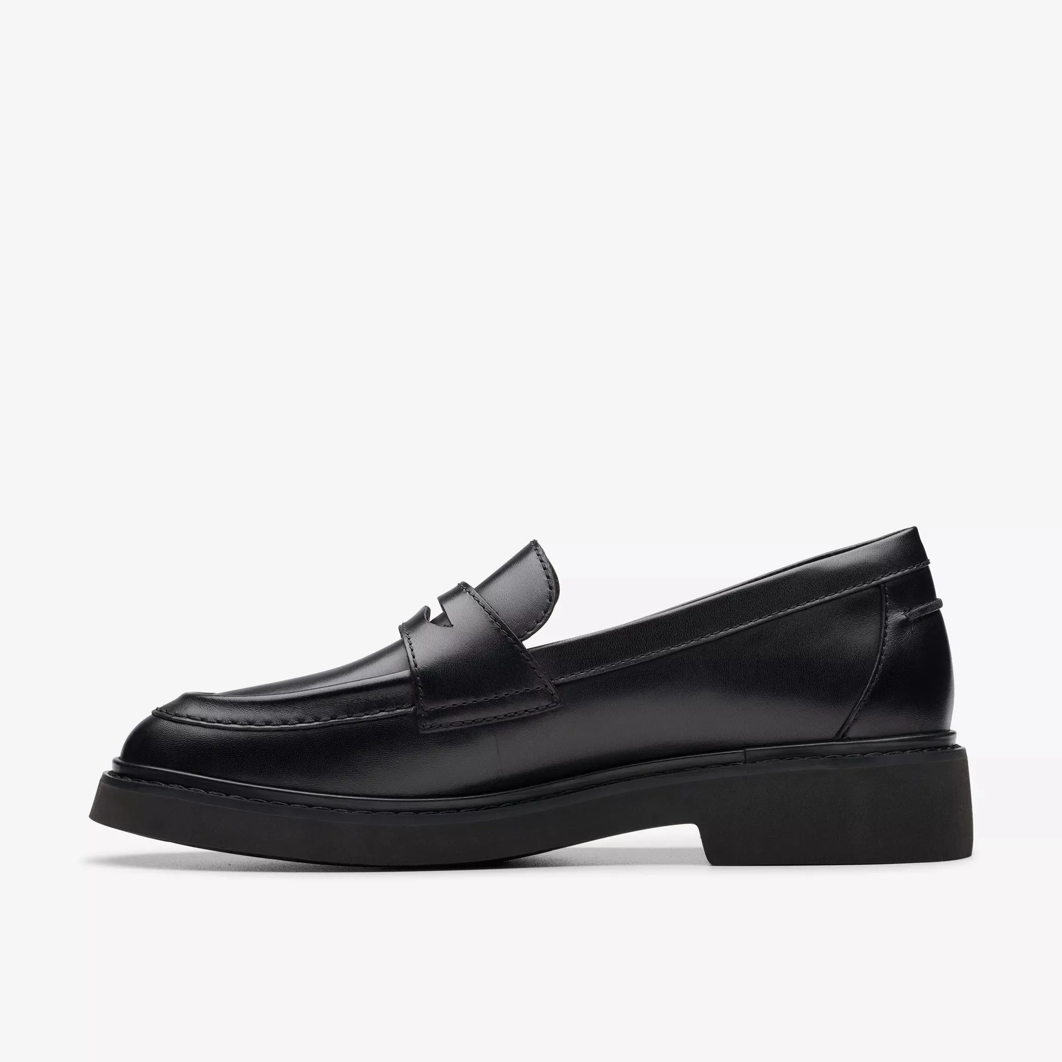 Clarks Women's Splend Edge Black Leather 26179541