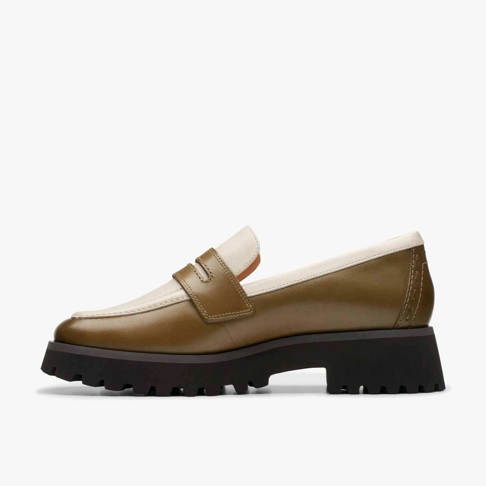 Clarks Women's Stayso Edge Olive Combi 26176514