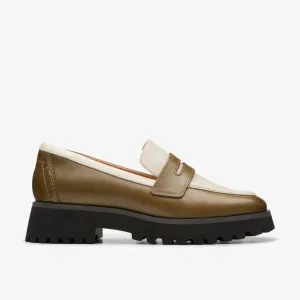 Clarks Women's Stayso Edge Olive Combi 26176514