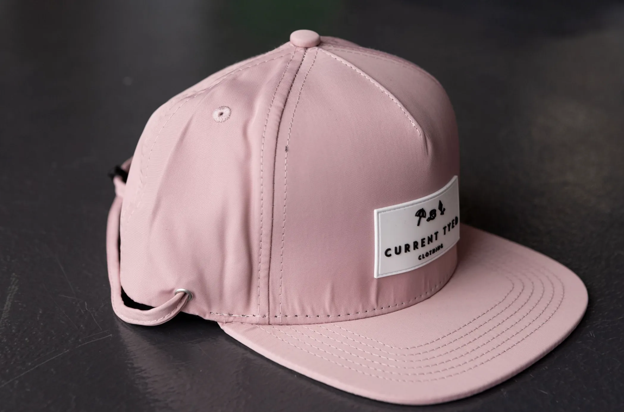 Classic Waterproof Snapback - Blush