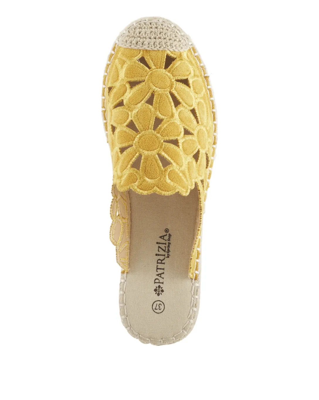 CLEARANCE - TILLY-Y Yellow Flower Slide Sandals