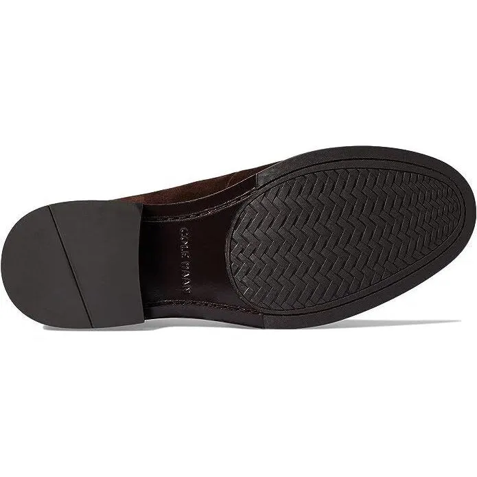 Cole Haan Mens Pinch Grand Casual Penny Loafer Brown Suede C37105