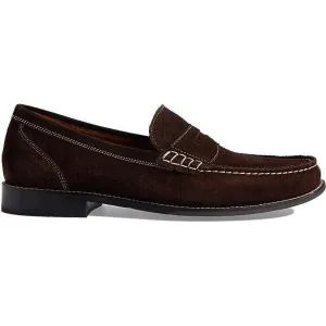 Cole Haan Mens Pinch Grand Casual Penny Loafer Brown Suede C37105