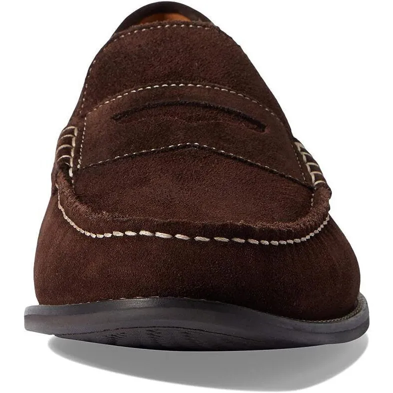 Cole Haan Mens Pinch Grand Casual Penny Loafer Brown Suede C37105