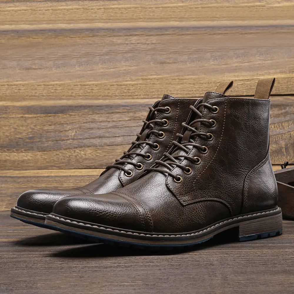 Conor | Fashion-inspired leather ankle boots