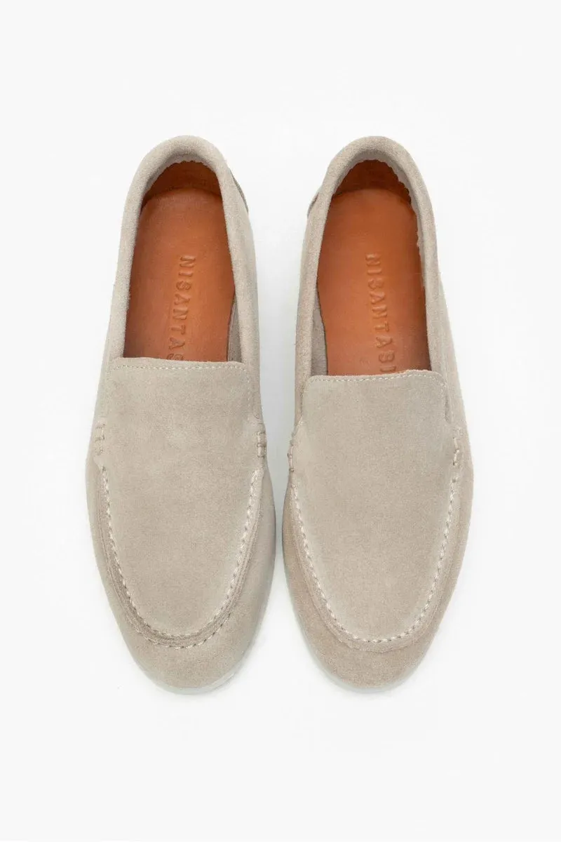Contrast Sole Loafers
