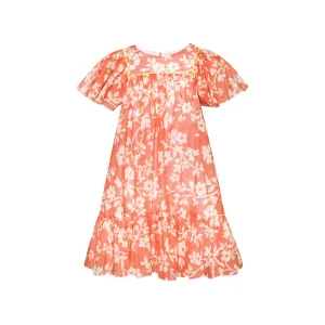 Cotton Chiffon Dress Mimi, Pink