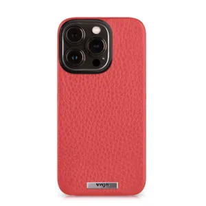 Custom Grip Phone 14 Pro leather case