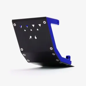 EBMX Blue Aluminum Bash Plate for Light Bee