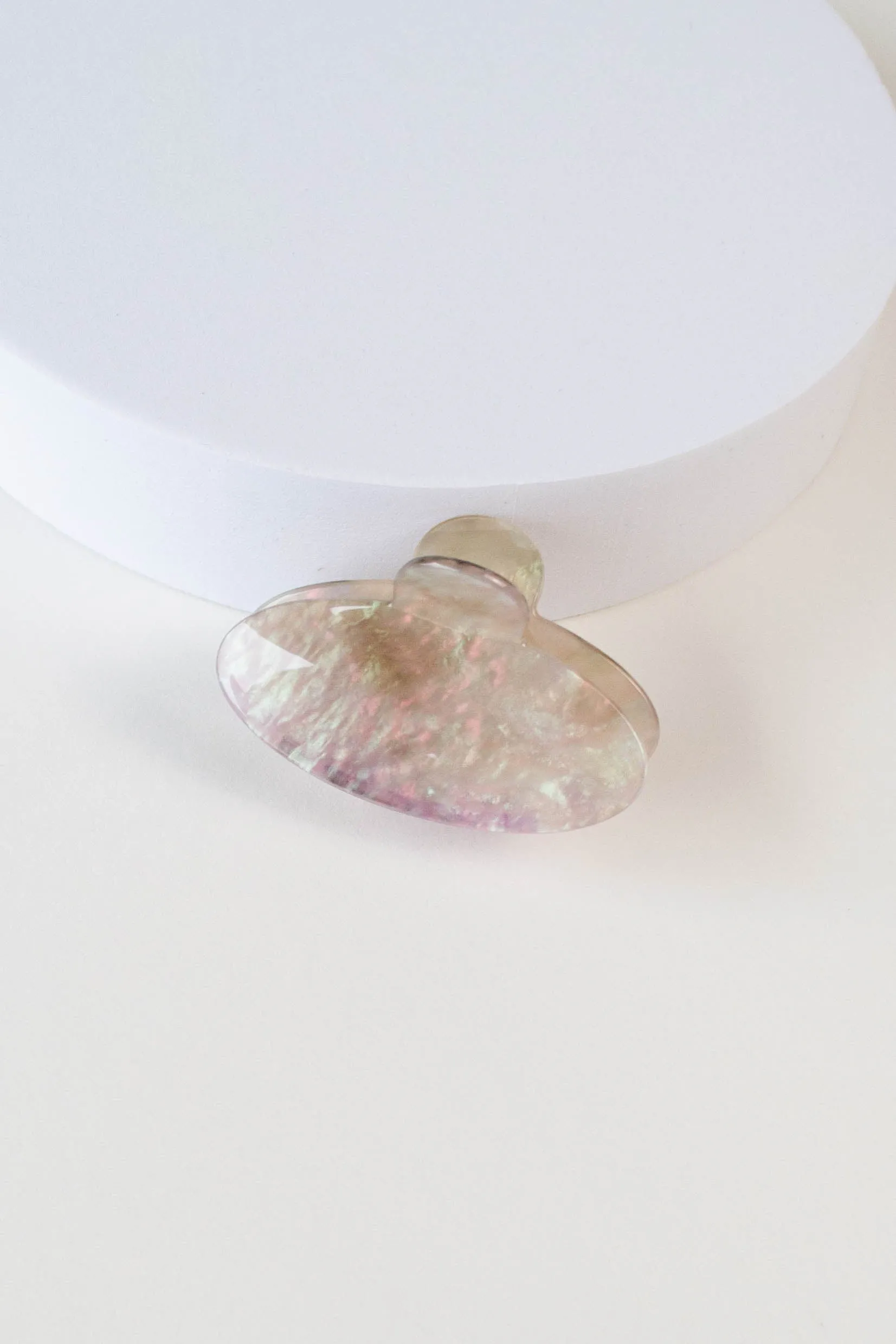 Eco Oval The Rainbow Hair Claw